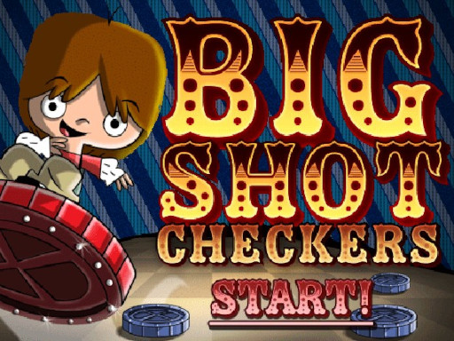 Big Shot Checkers Game Image Big Shot Checkers Game