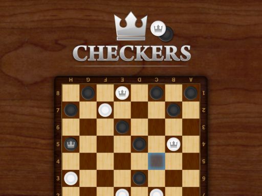 Checkers Board Game Image Checkers Board Game