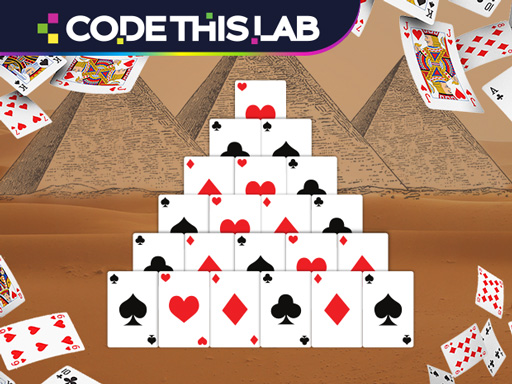 Pyramid Solitaire Game Image Pyramid Solitaire Game
