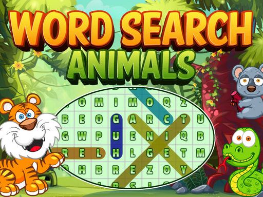 Word Search Animals Game Image Word Search Animals Game