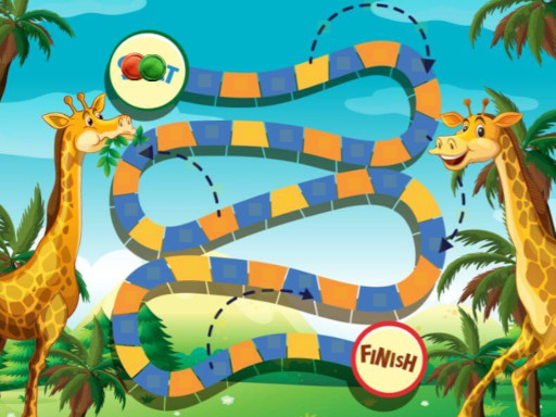 Giraffes Dice Race Game